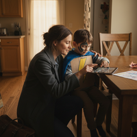 How do I make up for missing a big moment in my child's life?