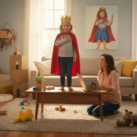 The Psychology of Imaginative Play: Why Kids Need to See Themselves as Heroes