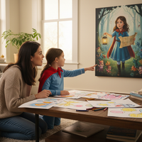 What does seeing yourself as a hero or princess do for a child's self-esteem?