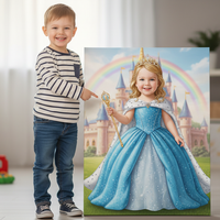 AI Portrait vs Hand-Drawn Portrait for Kids — What's the Difference?