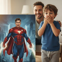 easter gifts for kids personalized — personalized portrait canvas gift for kids