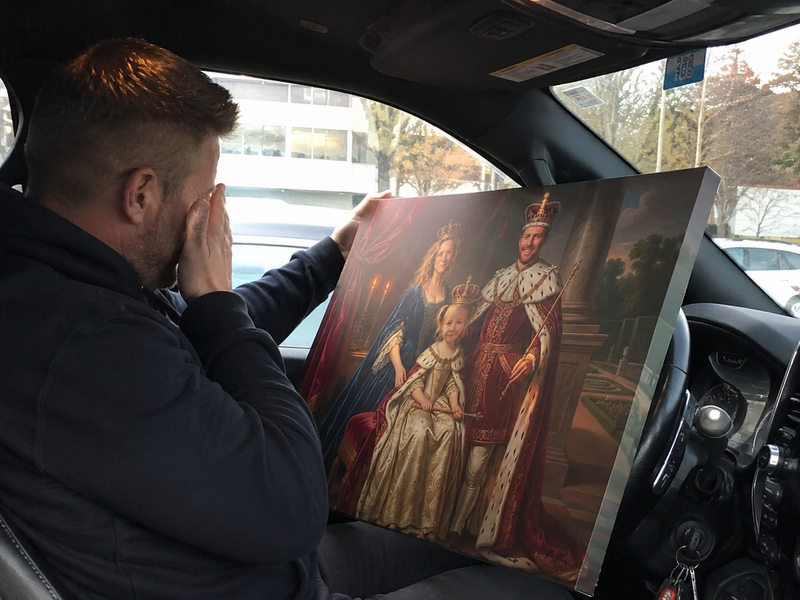 Family portrait gift