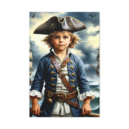 Cold Pirate - Personalized Kid Portrait For Boys