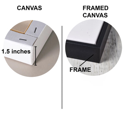 Unicorn Ice Princess Custom Portrait - Personalized Canvas Wall Art for Kids